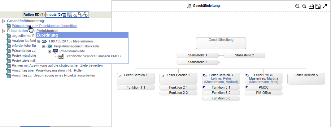 Input für Funktion